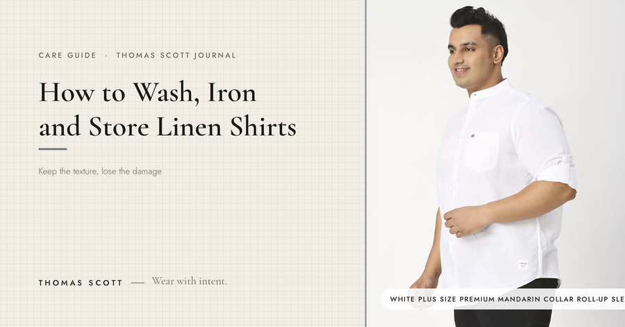 How to Wash, Iron and Store Linen Shirts So They Last Years