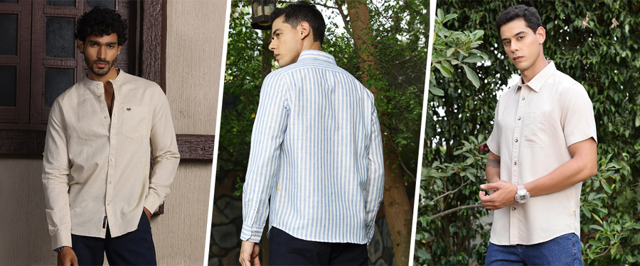 Can Linen Shirts Actually Work During India’s Monsoon? We Break It Down