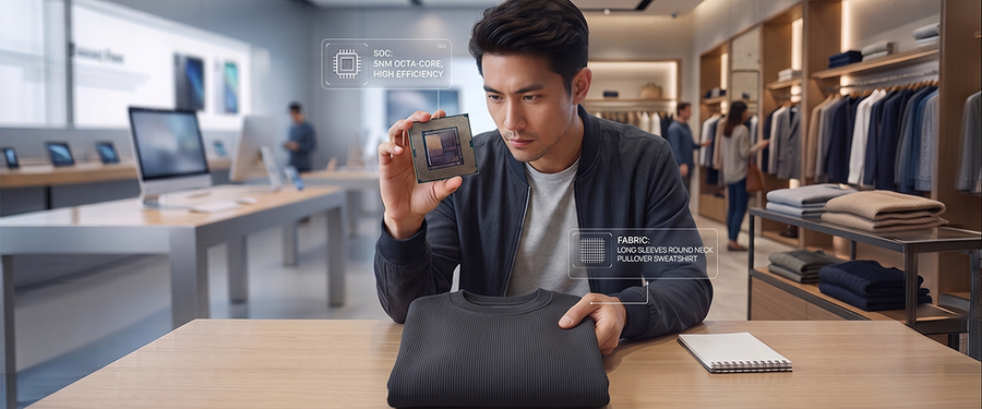 Men Now Read Spec Sheets for Phones. Here's the One for Sweatshirts