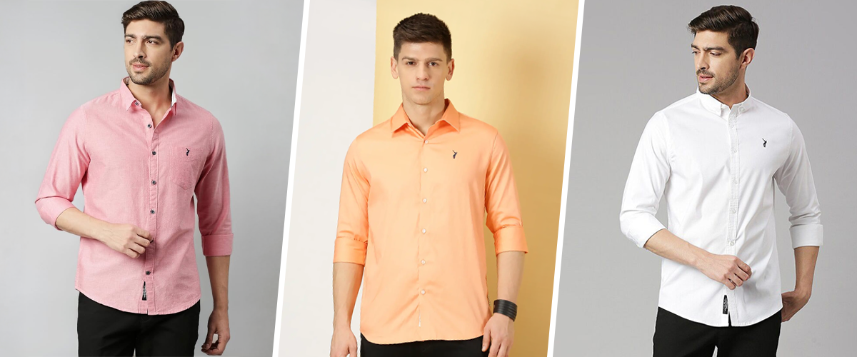 The Casual Shirt Colors Every Indian Man Should Own Before the Festive Season
