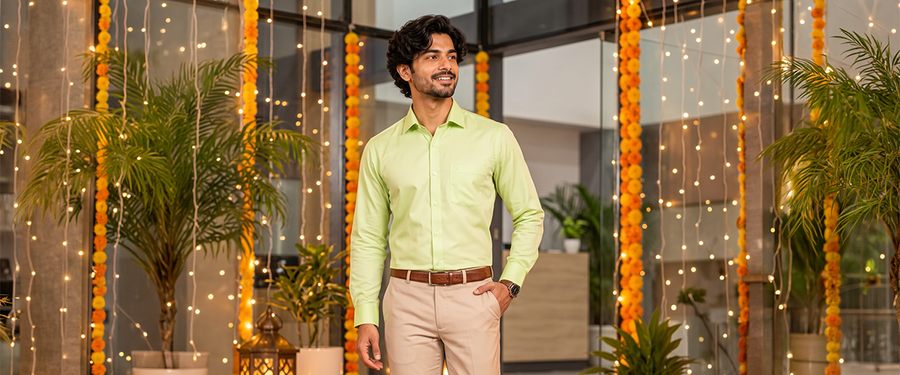 Office Diwali Party: How to Make a Formal Shirt Look Festive