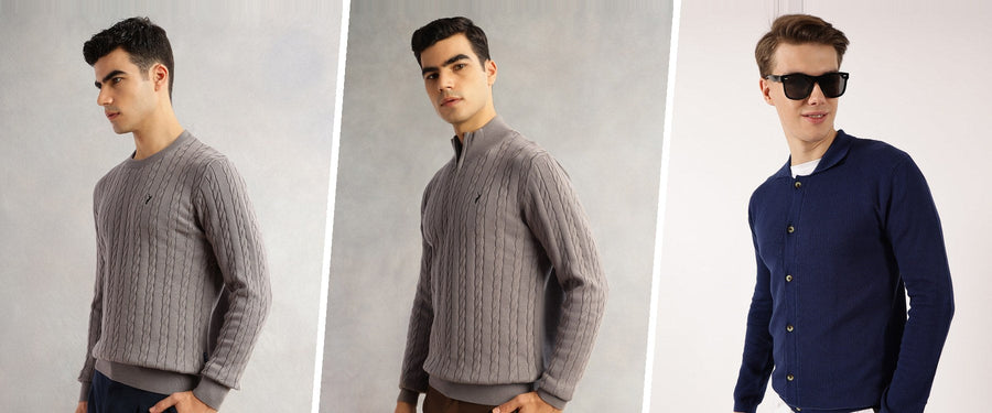 Crew Neck, V-Neck, Turtleneck or Cardigan: Which Sweater for Which Occasion?