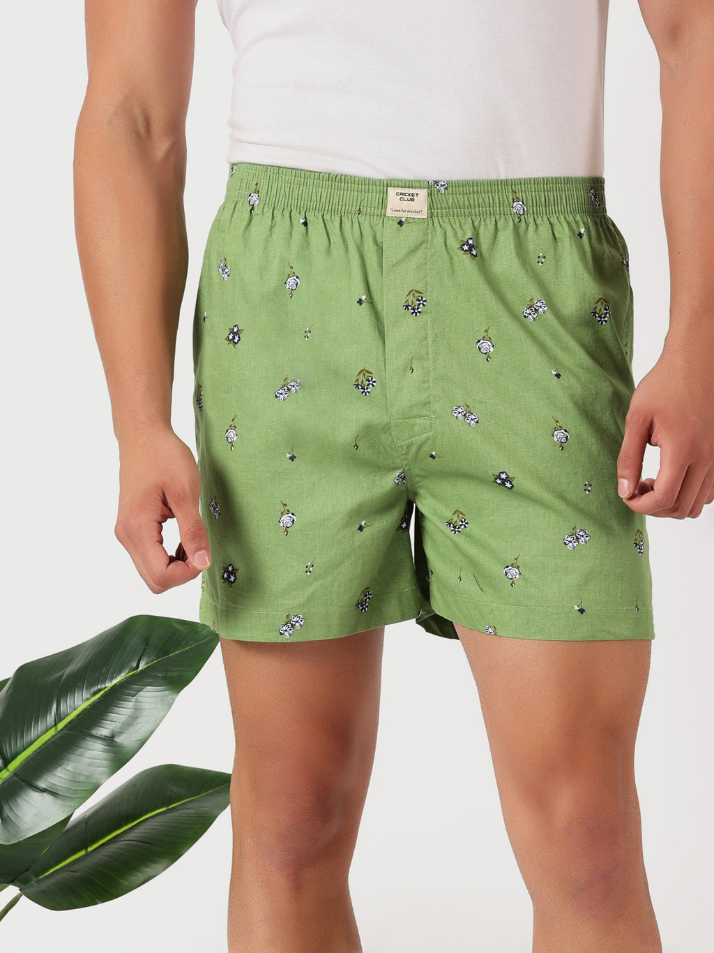 Thomas Scott Men Multicolor Cricket Club Regular Fit 100% Cotton Woven?Boxer Shorts (Pack of 3)
