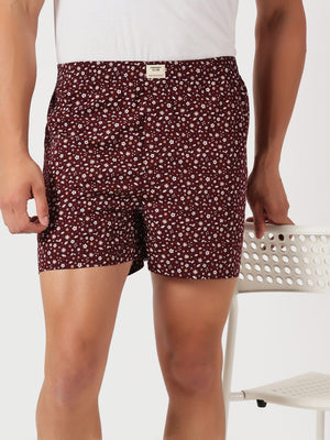 Thomas Scott Men Multicolor Cricket Club Regular Fit 100% Cotton Woven?Boxer Shorts (Pack of 3)