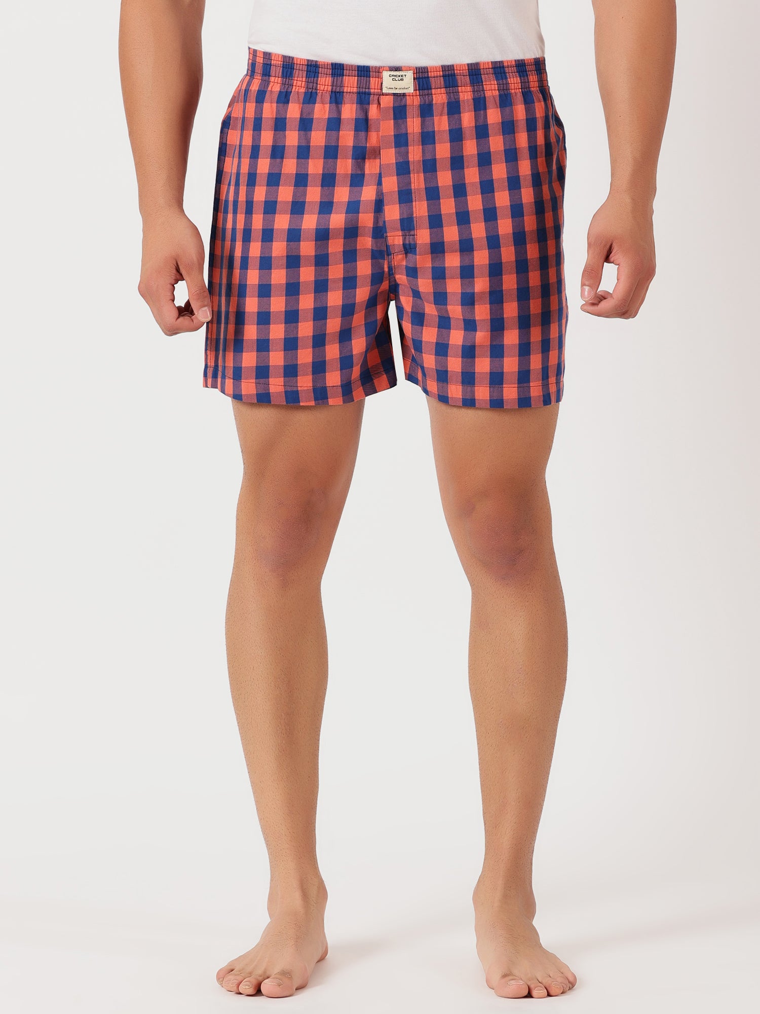 Thomas Scott Men Multicolor Cricket Club Regular Fit 100% Cotton Woven?Boxer Shorts (Pack of 3)