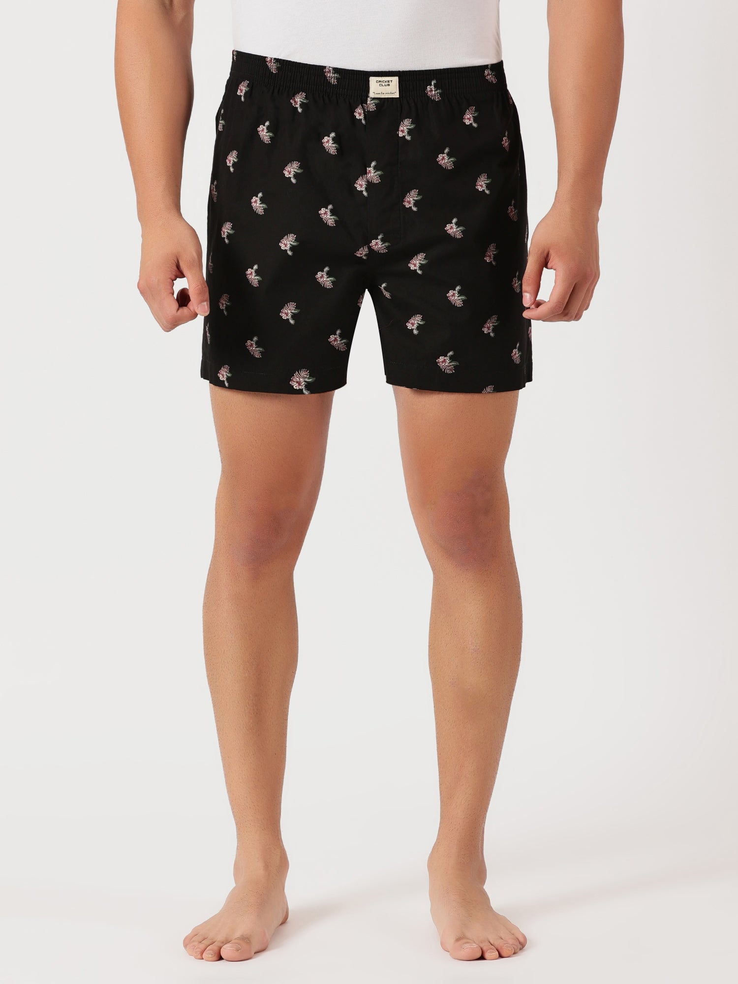Thomas Scott Men Multicolor Cricket Club Regular Fit 100% Cotton Woven?Boxer Shorts (Pack of 3)