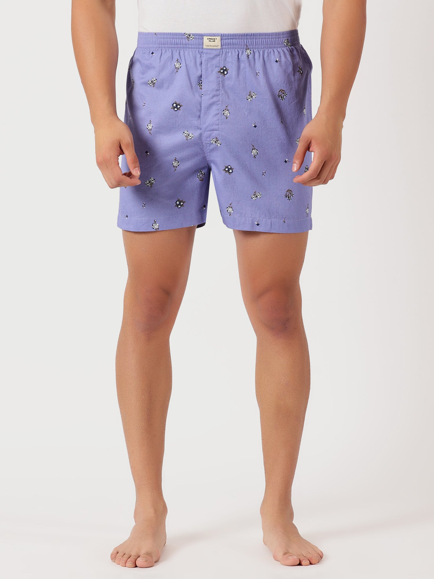 Thomas Scott Men Multicolor Cricket Club Regular Fit 100% Cotton Woven?Boxer Shorts (Pack of 3)