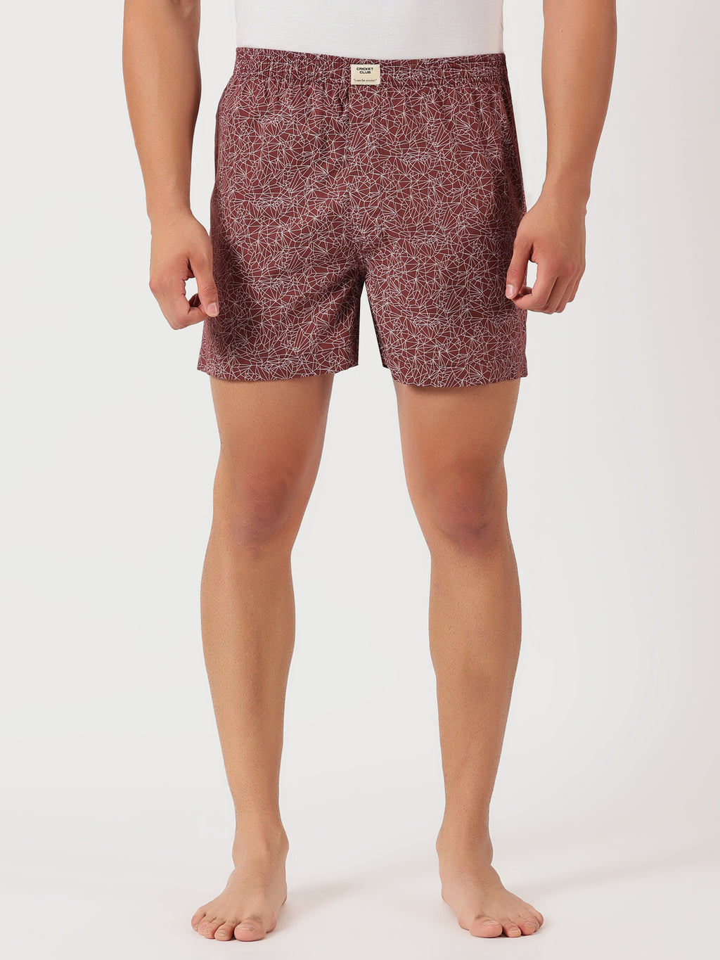 Thomas Scott Men Multicolor Cricket Club Regular Fit 100% Cotton Woven?Boxer Shorts (Pack of 3)