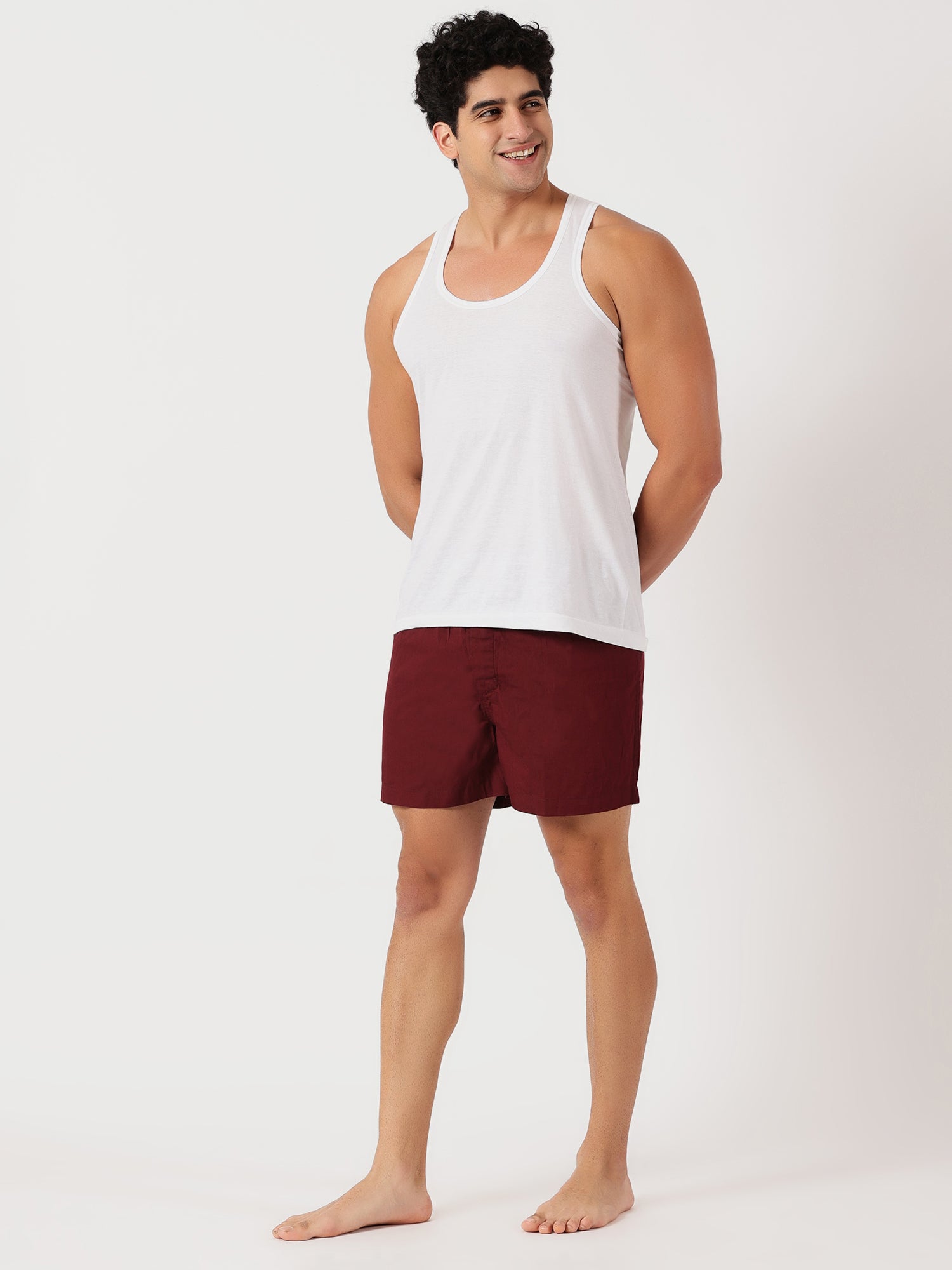Thomas Scott Men Multicolor Cricket Club Regular Fit 100% Cotton Woven?Boxer Shorts (Pack of 3)