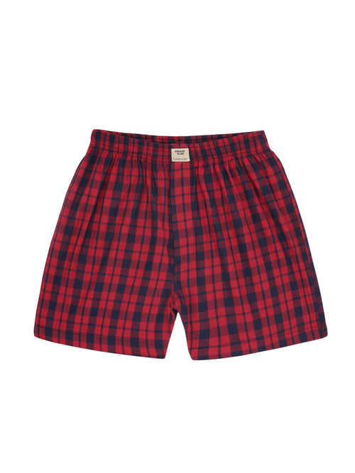 Thomas Scott Men Multicolor Regular Fit 100% Cotton Woven Boxers (Pack of 3)