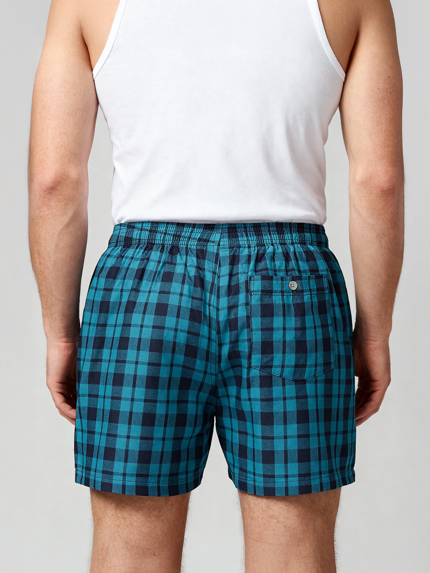 Thomas Scott Men Multicolor Regular Fit 100% Cotton Woven Boxers (Pack of 3)