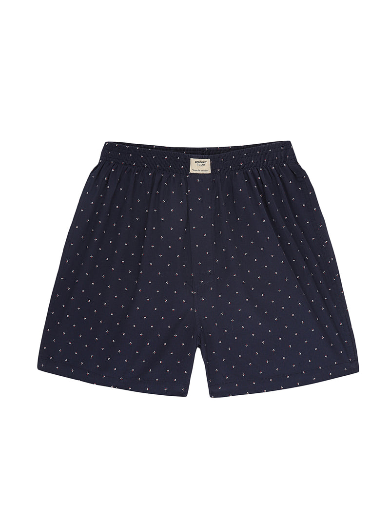 Thomas Scott Men Multicolor Regular Fit 100% Cotton Woven Boxers (Pack of 3)