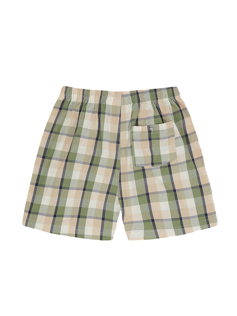 Thomas Scott Men Multicolor Regular Fit 100% Cotton Woven Boxers (Pack of 3)