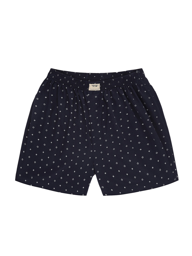 Thomas Scott Men Multicolor Regular Fit 100% Cotton Woven Boxers (Pack of 3)