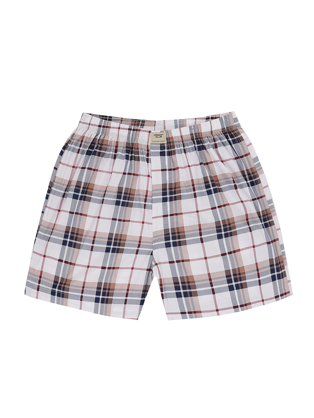 Thomas Scott Men Multicolor Regular Fit 100% Cotton Woven Boxers (Pack of 3)