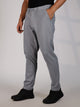 Mid Blue Regular Fit Mid-Rise Woven Chinos Trouser For Men