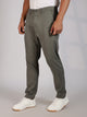 Olive Regular Fit Mid-Rise Woven Chinos Trouser For Men