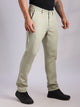 Light Olive Mid-Rise Straight Fit Woven Chinos Trouser For Men