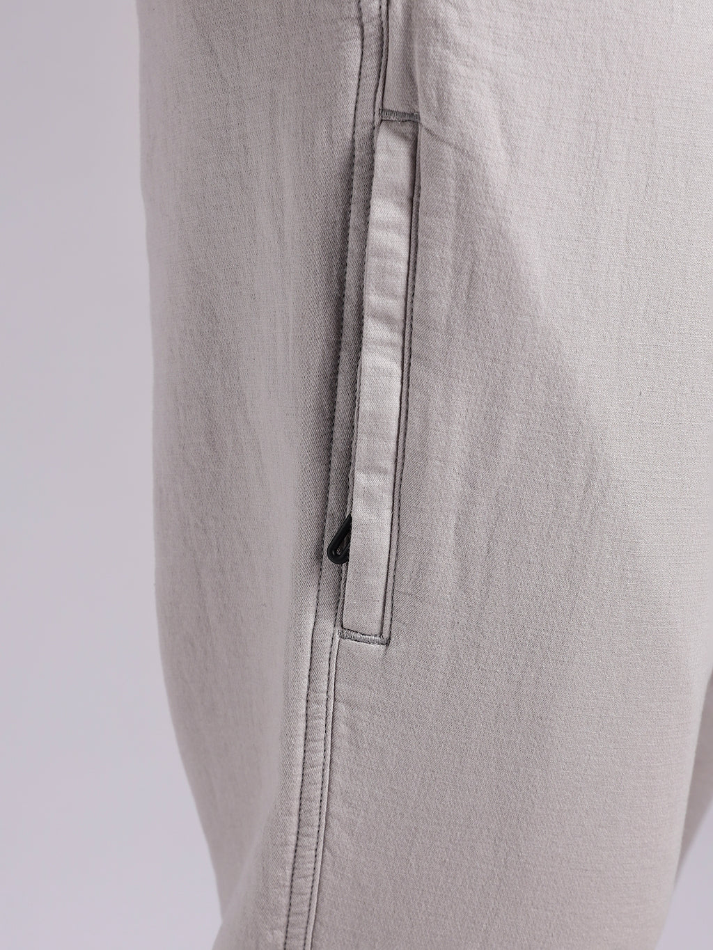 Thomas Scott Men Grey Mid-Rise Straight Fit Woven Chino Trousers
