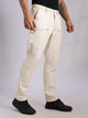 Fawn Mid-Rise Straight Fit Woven Trouser For Men