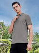 Thomas Scott Men Grey Polo Collar T-shirt