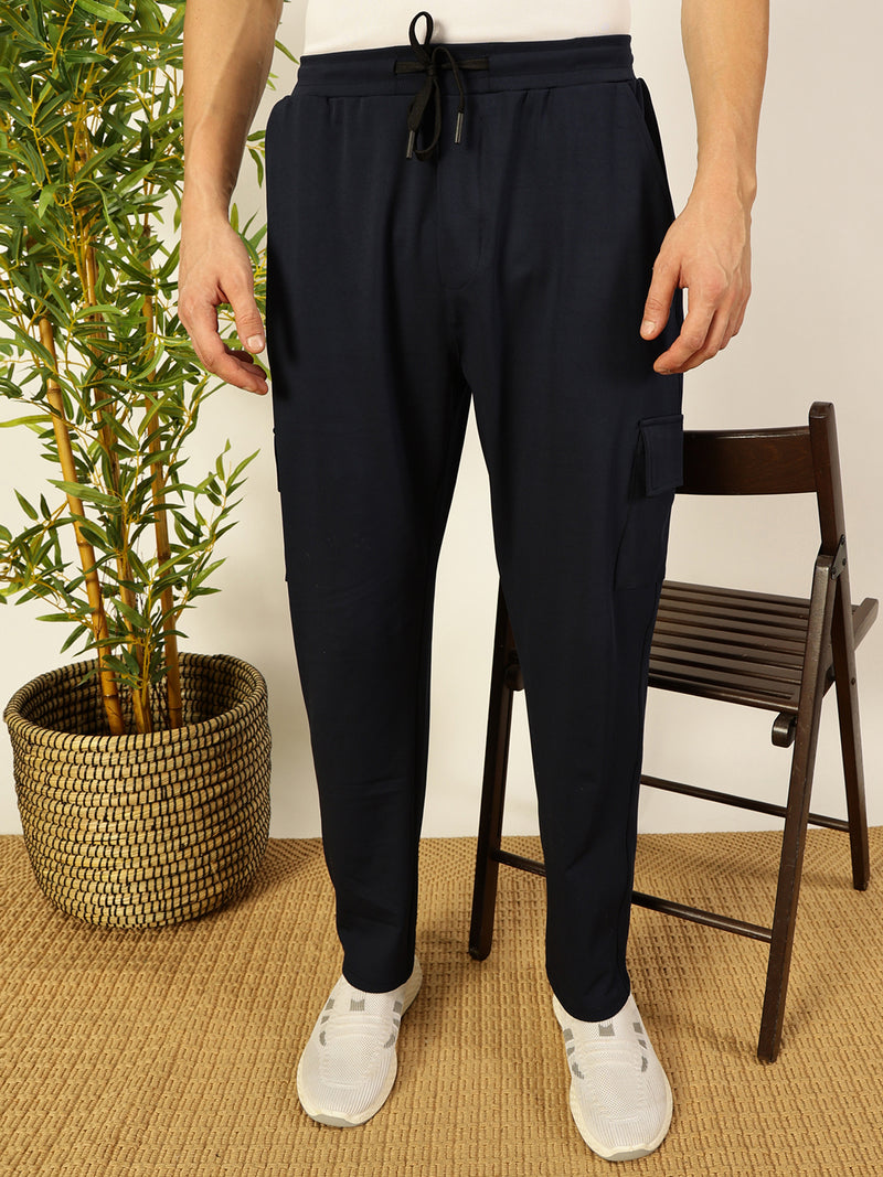 Thomas Scott Men Relaxed Fit Mid Rise Track Pants