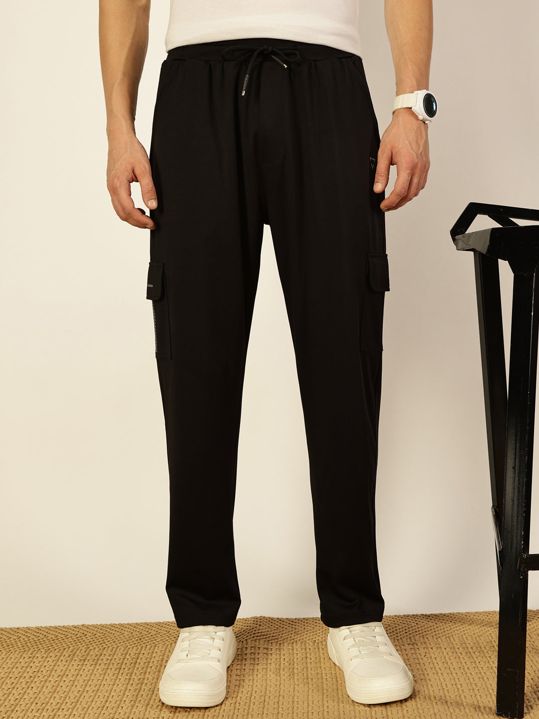 Thomas Scott Men Mid-Rise Track Pants