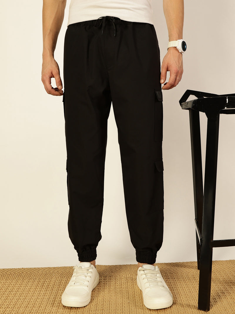 Thomas Scott Men Smart Loose Fit Joggers Trousers