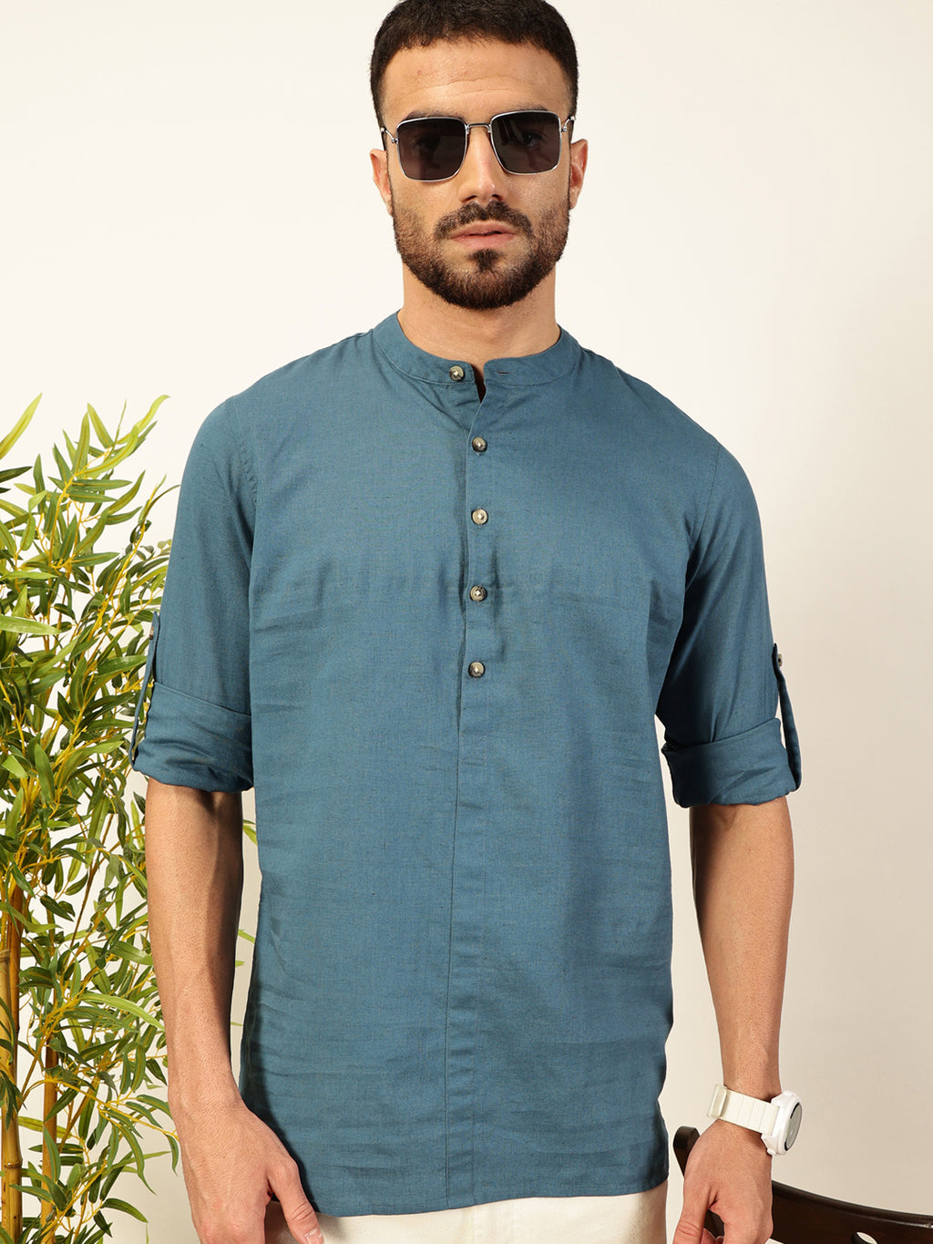 Thomas Scott Men Premium Opaque Casual Shirt