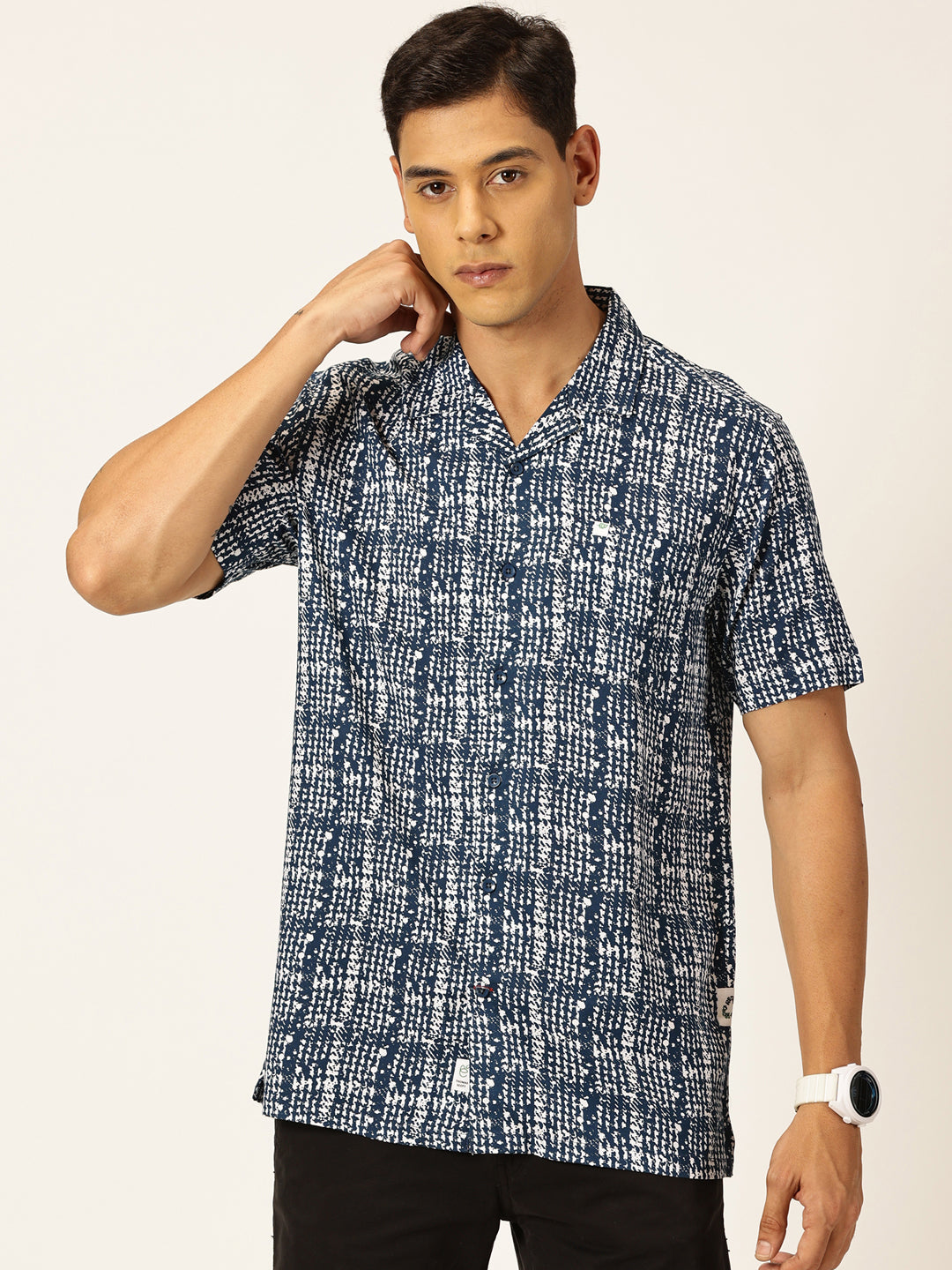 Thomas Scott Men Premium Printed Casual Shirt