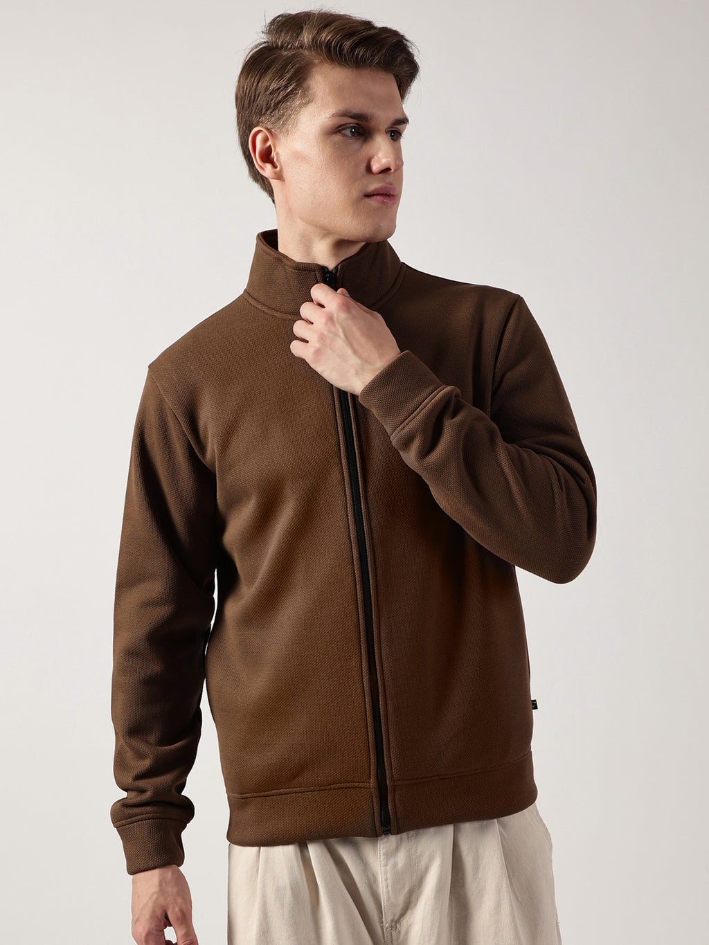 Thomas Scott Men Brown Outdoor Tailored Jacket
