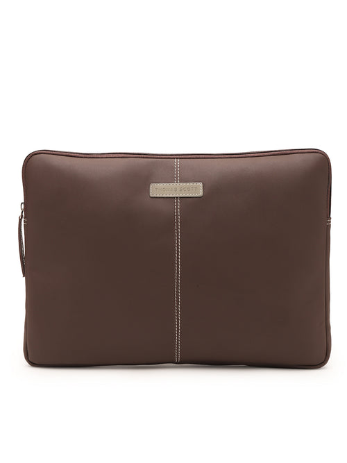 Thomas Scott Men PU Laptop Sleeve