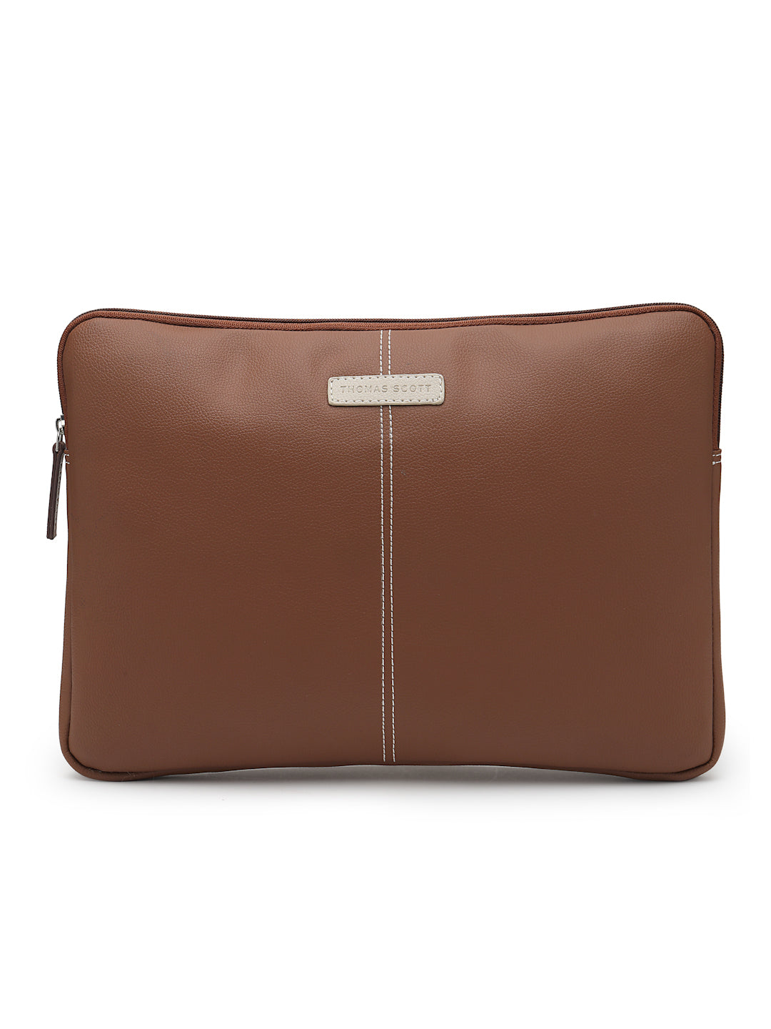 Thomas Scott Men Textured PU Laptop Sleeve
