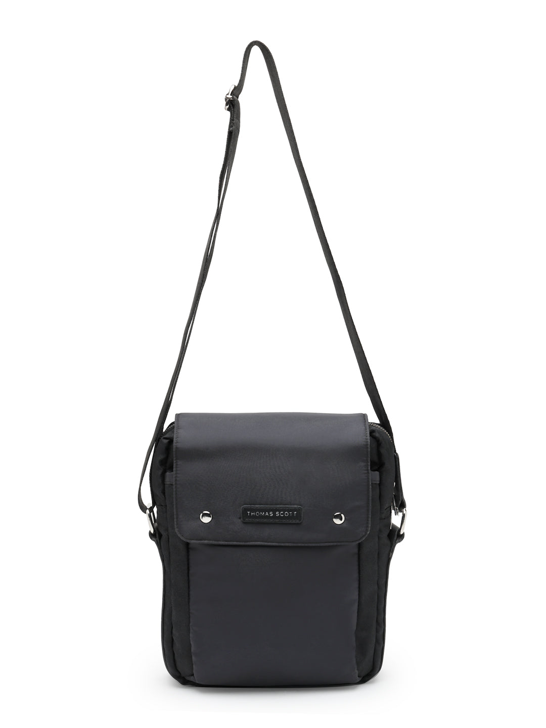 Thomas Scott Men Zippered Messenger Bag