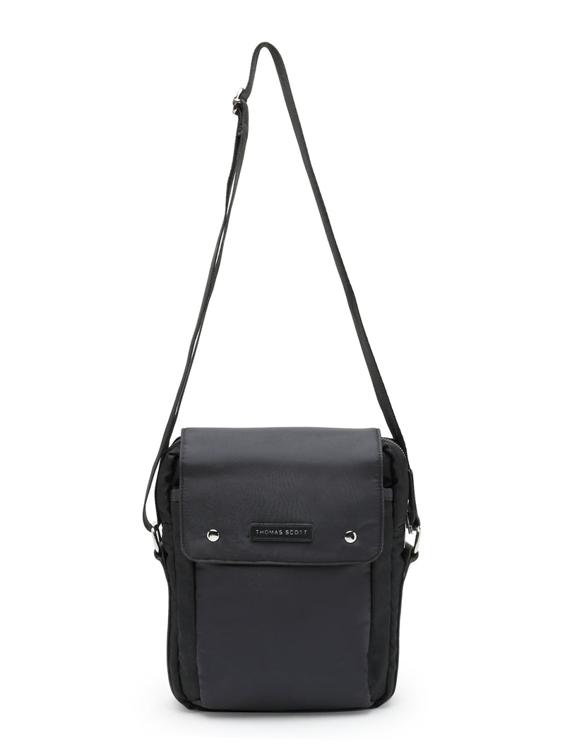 Thomas Scott Men Zippered Messenger Bag