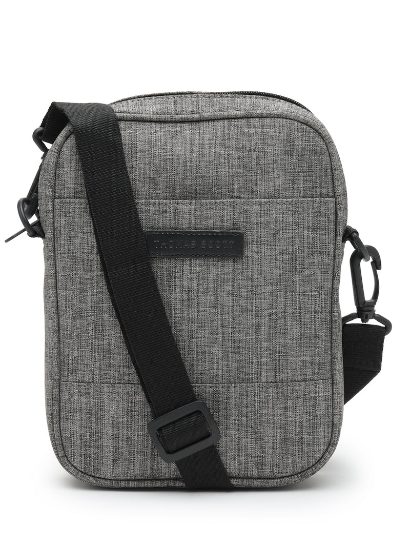Thomas Scott Men Zippered Messenger Bag