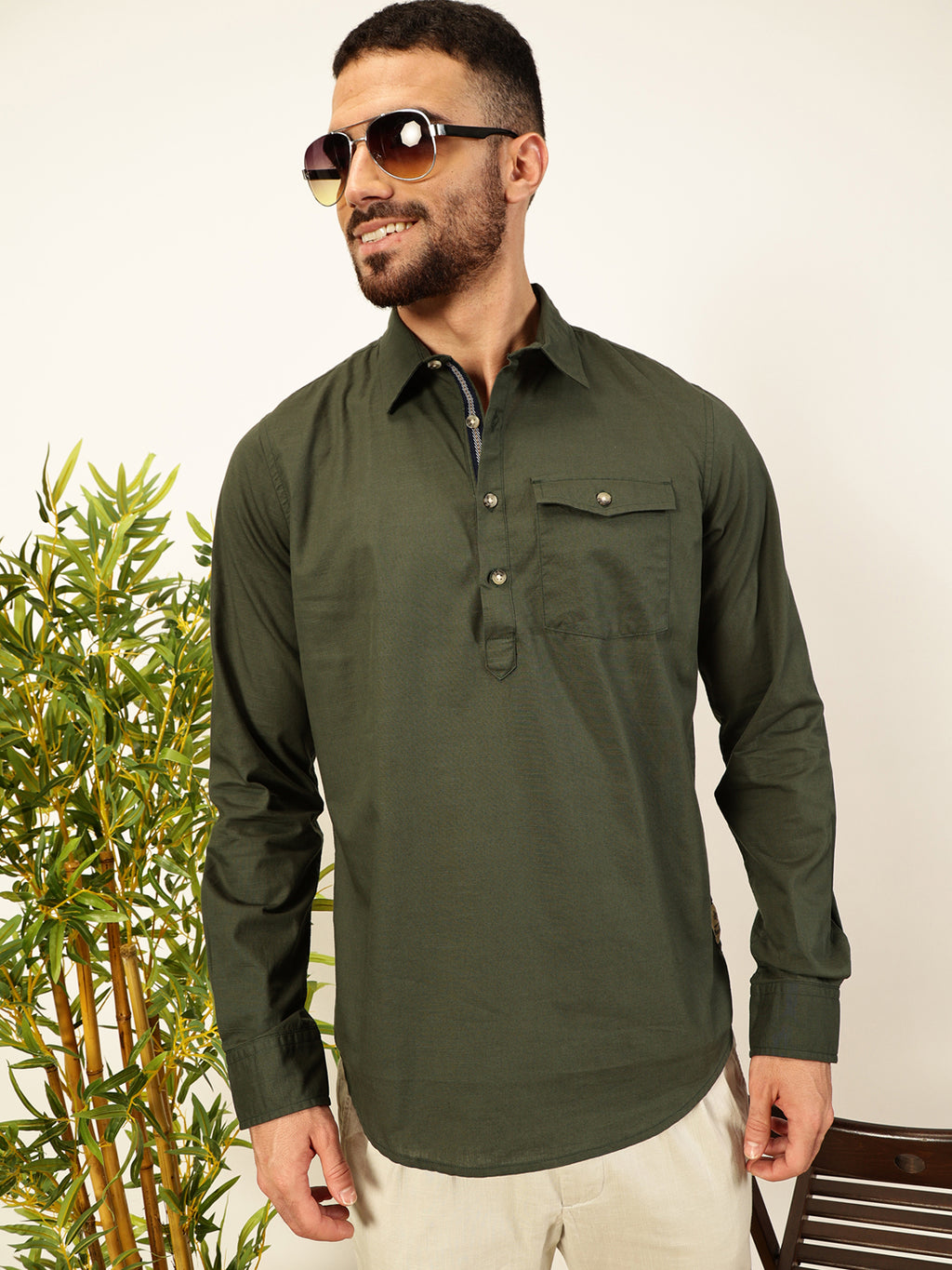 Thomas Scott Men Premium Opaque Casual Shirt