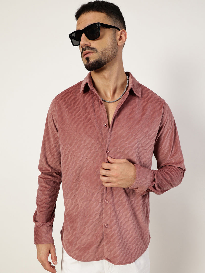 Thomas Scott Men Premium Slim Fit Opaque Casual Shirt