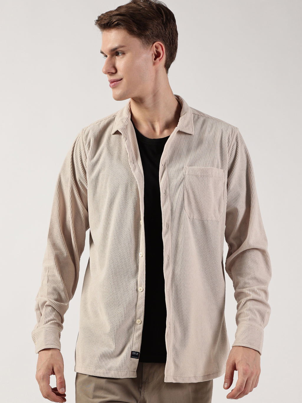 Thomas Scott Men Striped Premium Opaque Casual Shirt