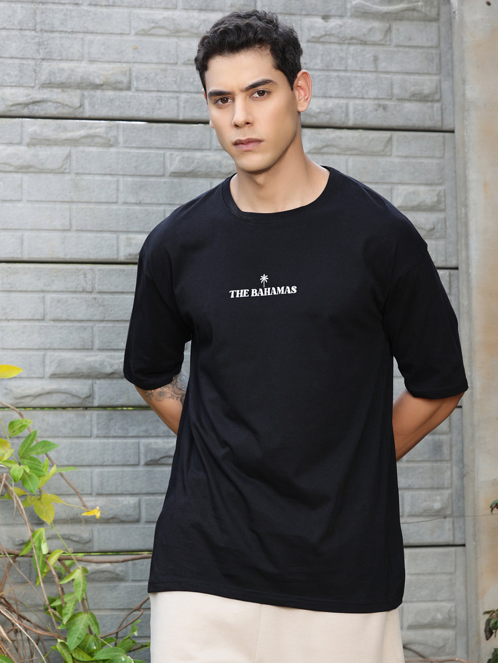 Thomas Scott Men Typography Printed Cotton T-Shirt