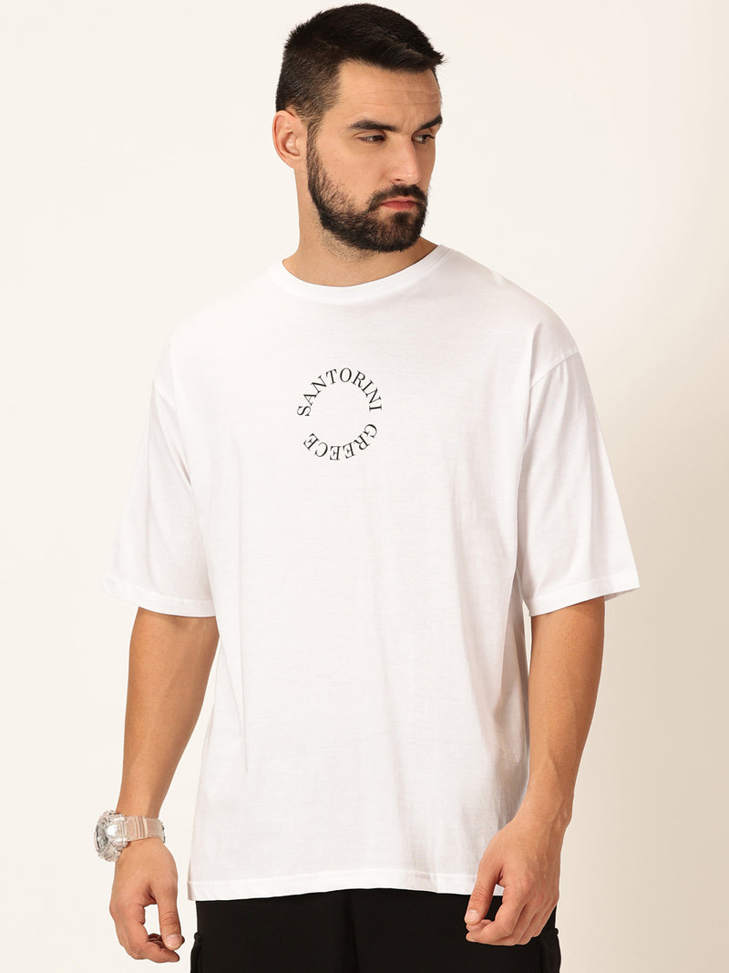 Thomas Scott Men Round Neck Typography Printed Bio Finish Cotton T-shirt