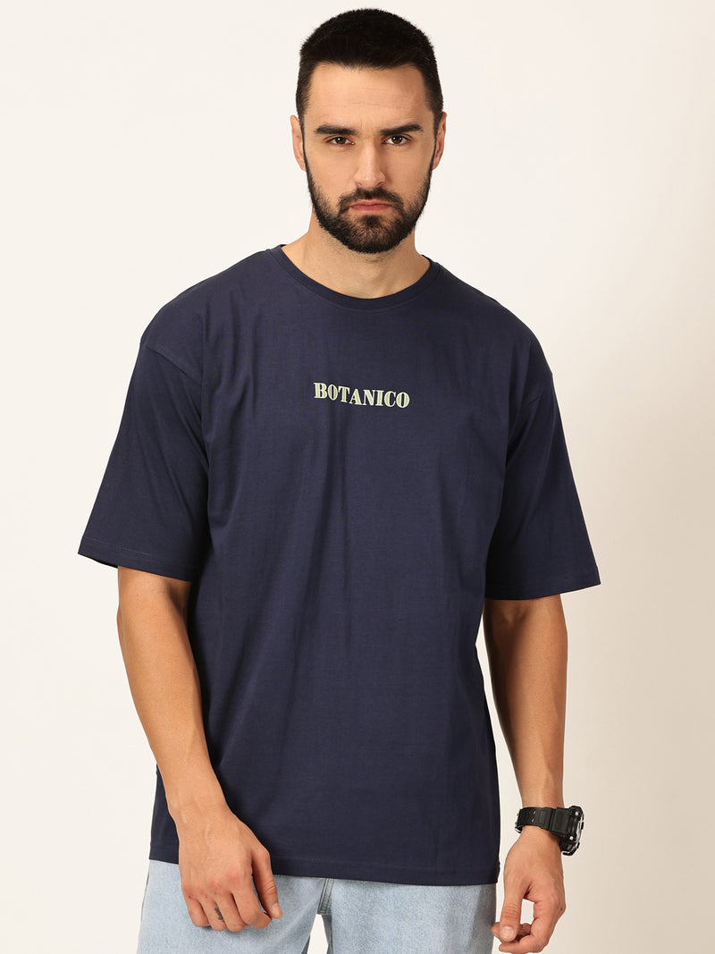 Thomas Scott Men Oversized Graphic Printed Cotton Bio Finish T-shirt