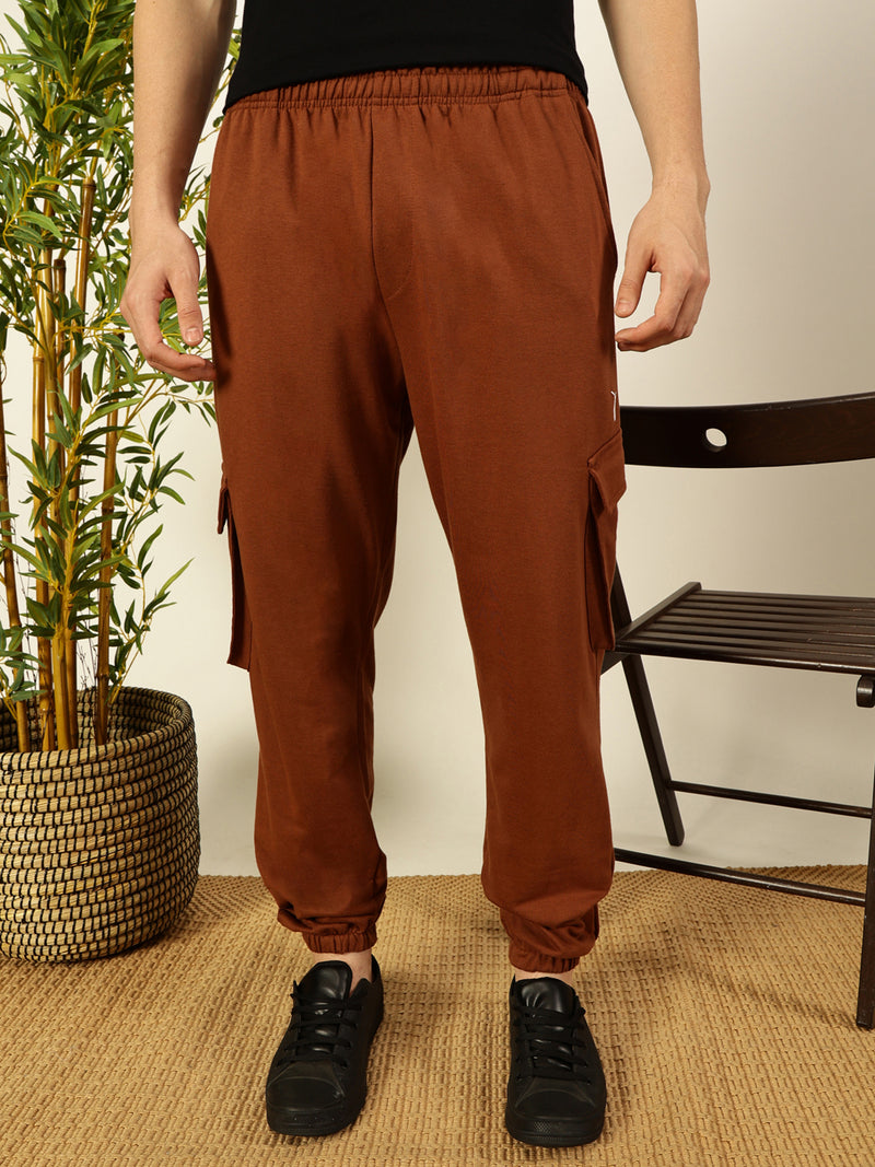 Thomas Scott Men Relaxed-Fit Cargo Joggers