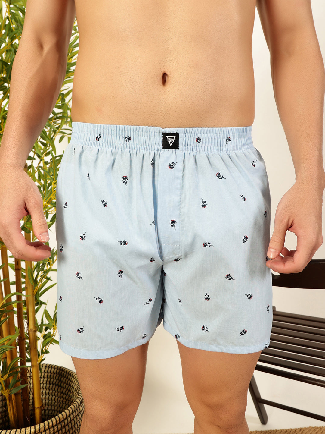 Thomas Scott Men Multicolor Printed Pure Cotton Boxers