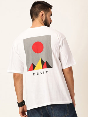 Thomas Scott Men Oversized Graphic Printed Cotton Bio Finish T-shirt