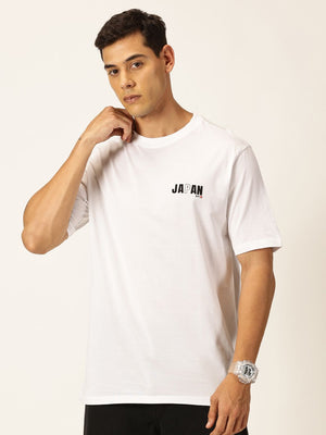 Thomas Scott Men Graphic Printed Drop Shoulder Oversized T-shirt