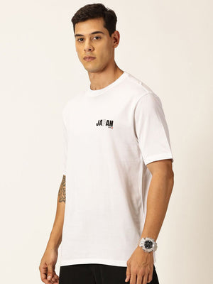 Thomas Scott Men Graphic Printed Drop Shoulder Oversized T-shirt
