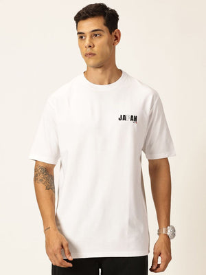 Thomas Scott Men Graphic Printed Drop Shoulder Oversized T-shirt