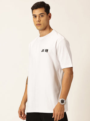 Thomas Scott Men Graphic Printed Drop Shoulder Oversized T-shirt