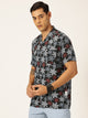 Thomas Scott Men Smart Floral Printed Casual Shirt